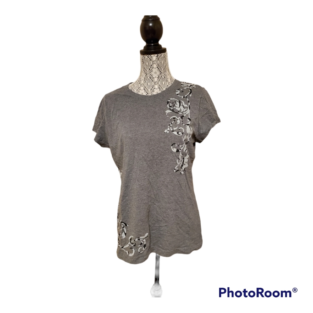 Tek Gear heathered gray tee size xl